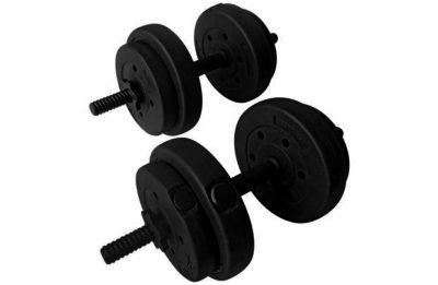 Pro Fitness Vinyl Dumbbell Set - 15kg